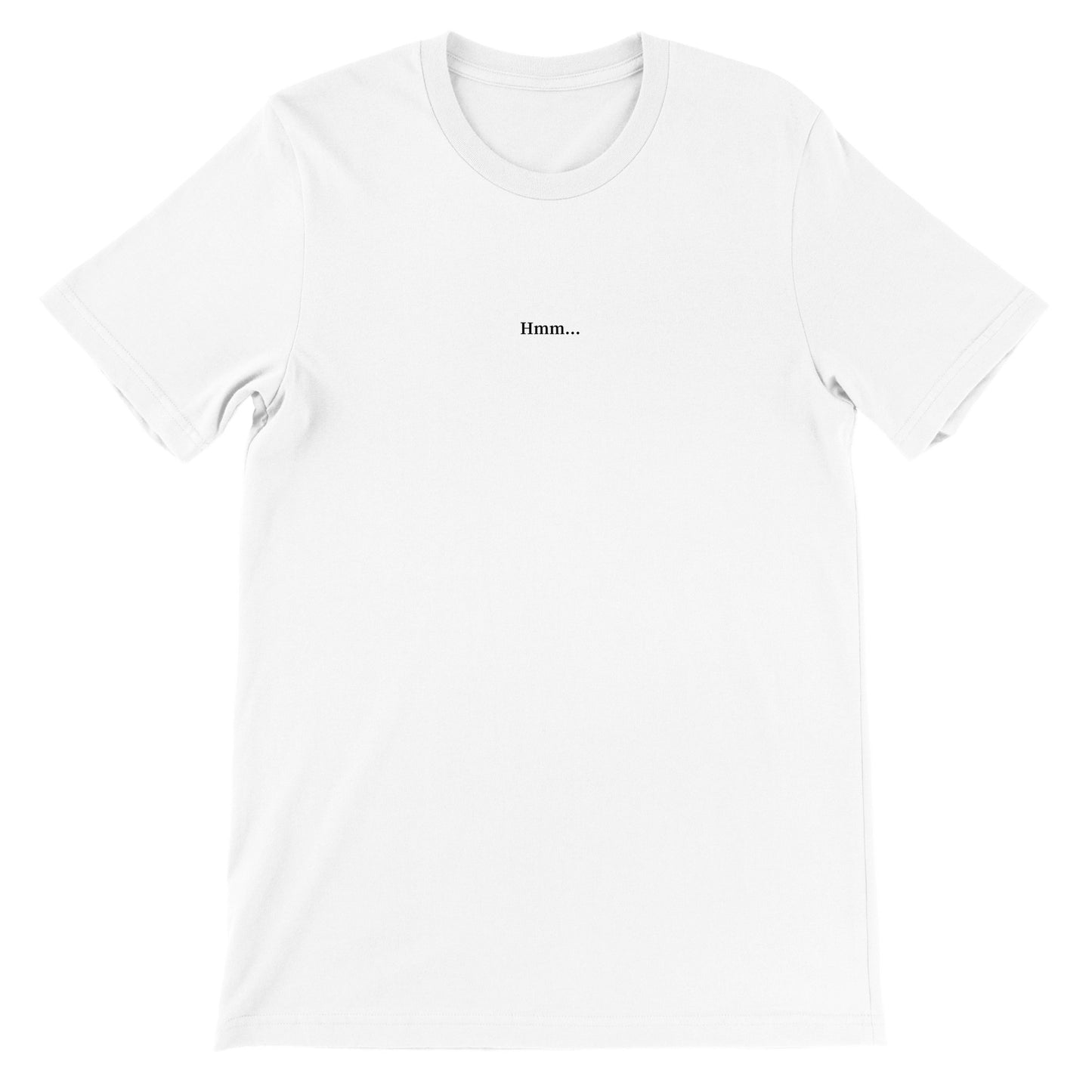 'Hmm...' Unisex Crewneck T-shirt